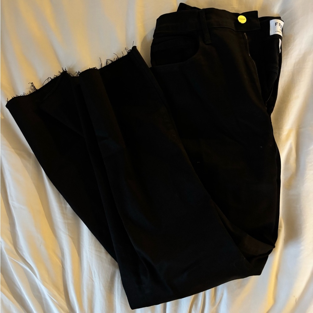 Frame Le Crop Flare Noir